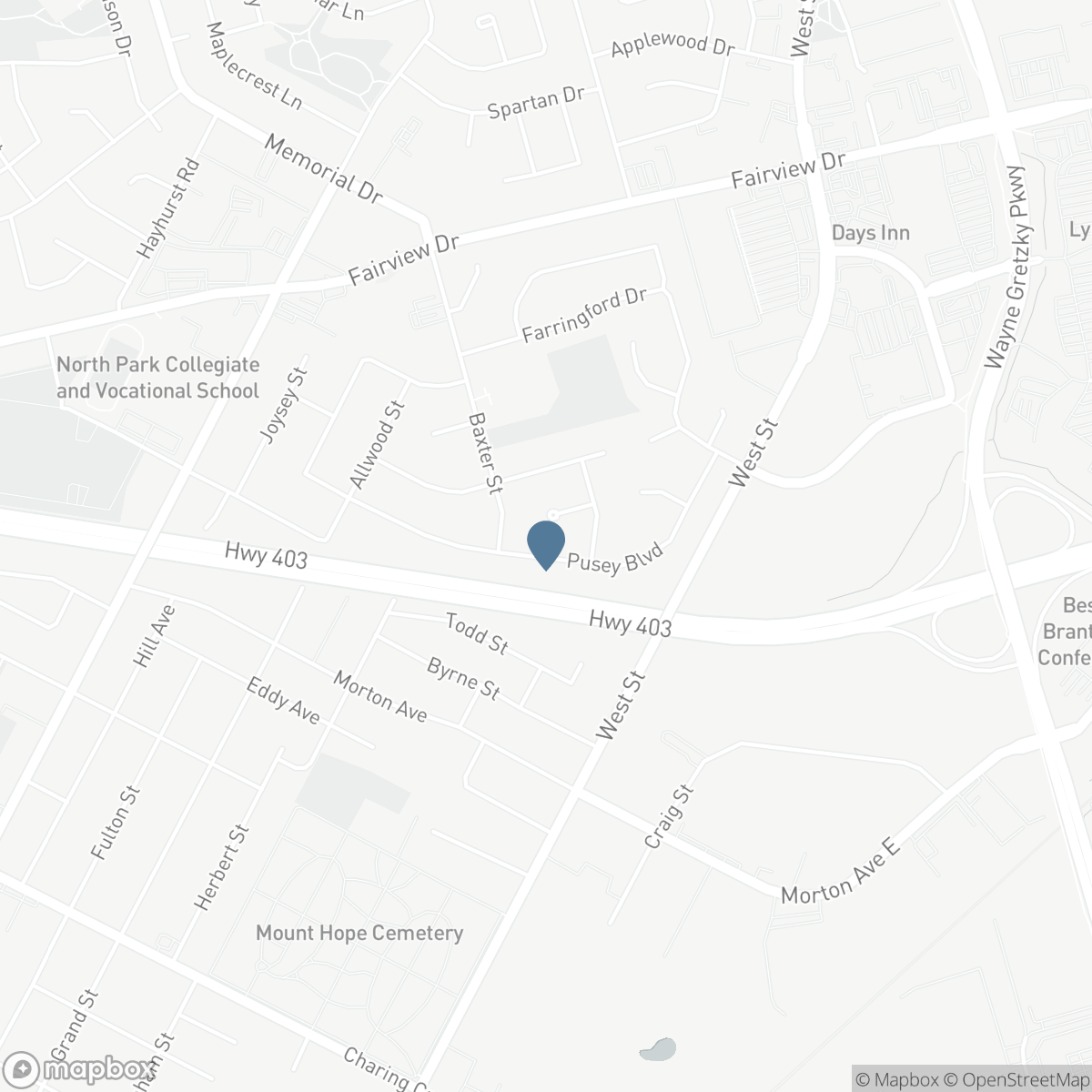 107 PUSEY Boulevard, Brantford, Ontario N3R 2S6